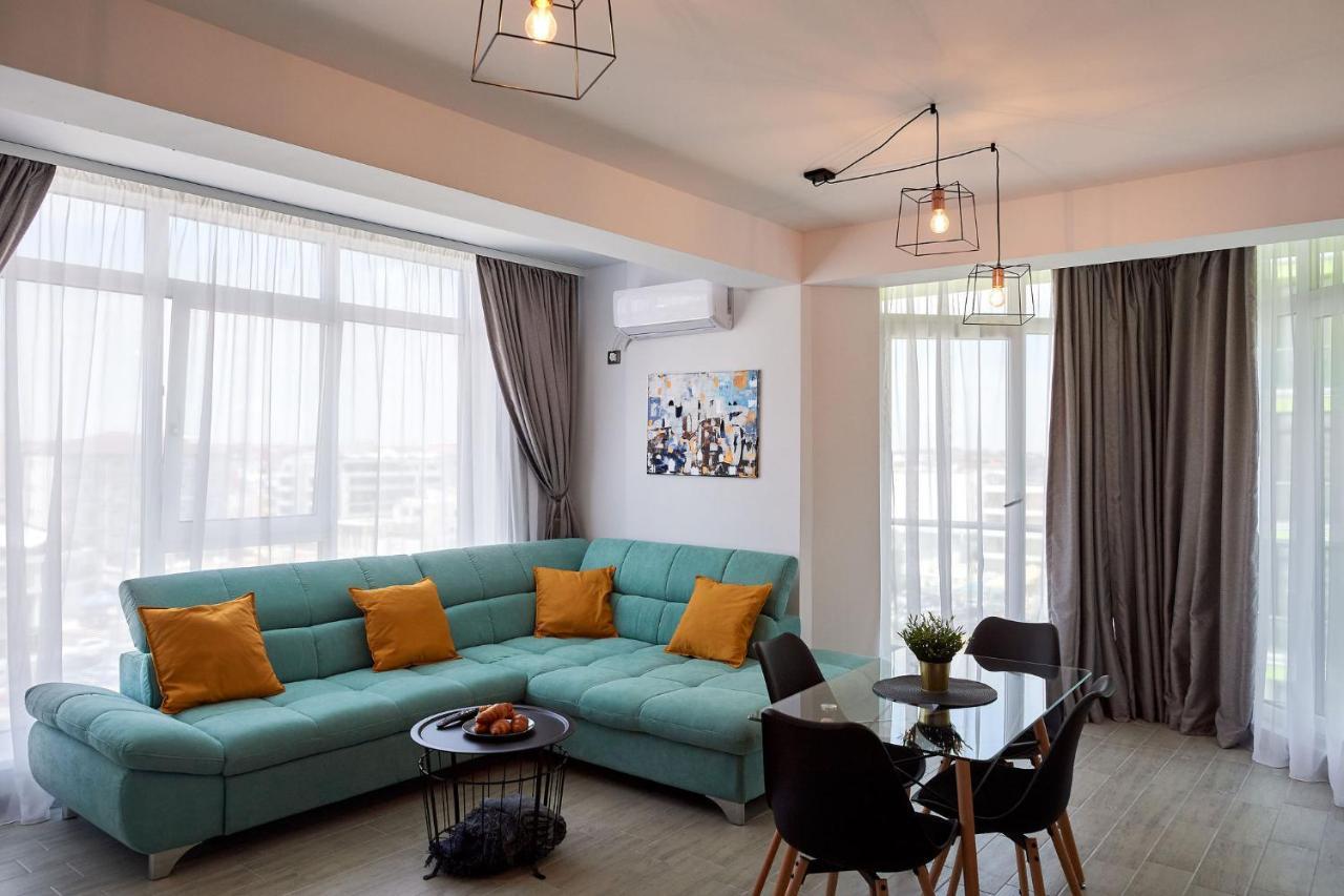 Black Sea Estate Apartment Spa N Pool Beach Resort Navodari Bagian luar foto